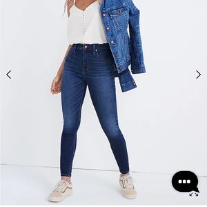 Madewell Curvy High-Rise Skinny Jeans in Danny Wash: TENCEL™ Denim Edition